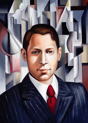 L'Homme d'Affaire, 2003 (oil on canvas)