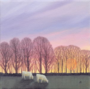 End of Day, 2003 (oil on canvas)