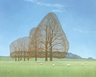October Afternoon, 2008 (oil on canvas)
