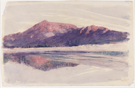 Dawn Coniston, 1873 (w/c on paper)