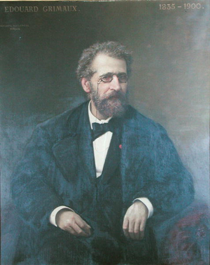 Edouard Grimaux (1835-1900) (oil on canvas)