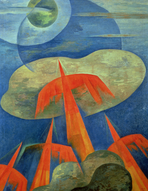 Aeropainting, 1934 (oil on canvas)