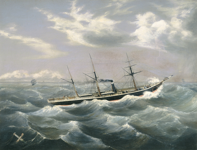 The Admella, 1858 (oil on canvas)