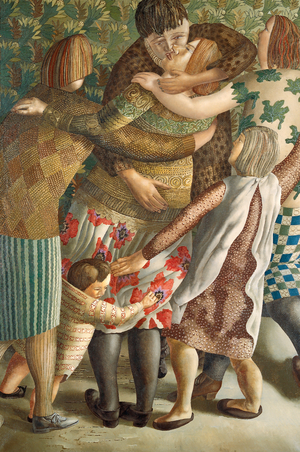 Hilda Welcomed, 1953 (oil on canvas)