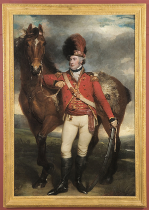 Major O'Shea of the Loyal Cork Legion, 1798 (oil on canvas)