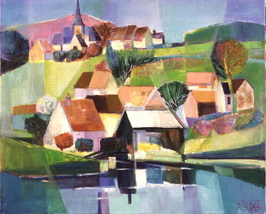 Silly-la-Poterie (oil on canvas)