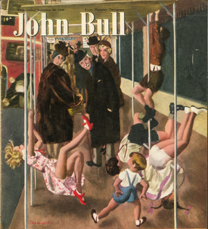 Front cover of 'John Bull', November 1949 (colour litho)