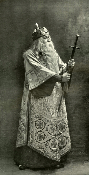 Illustration from 'Le Theatre' magazine, 1900s (litho)