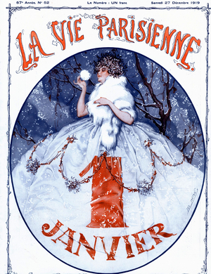 La Vie Parisienne, Magazine Plate, France, 1919 (print)