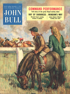 Front cover of 'John Bull', November 1952 (colour litho)