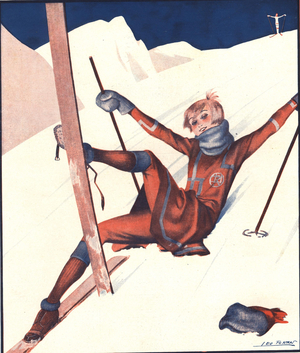 Front cover of 'Le Sourire' (colour litho)