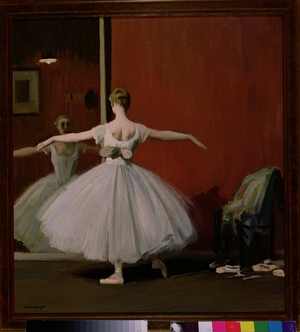 The Ballet Dancer, aka La Premiere Danseuse, 1919 (oil on canvas)