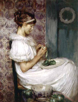 Forbidden Fruit (oil on canvas)