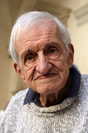 01/09/2007  portrait de l'ecrivain Carlo Fruttero (ne en 1926) Photo Toniolo ©AGF/Leemage