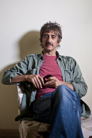 Portrait of Italian actor and director Sergio Rubini, 2013 Photo Serrano