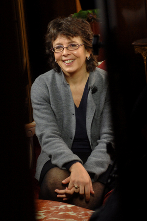 19/02/2009 portrait of Marina Sereni, Italian vice president of the group of the Democartic Parti (PD)  at the deputy chamber