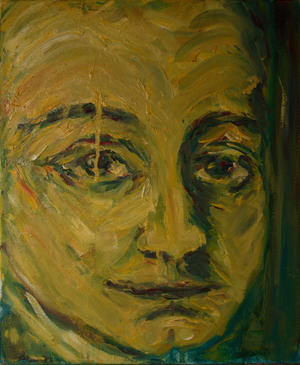 Mozart, from 'Mozart the Symphonist', 2006 (oil on canvas)