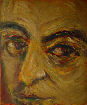 Mozart, from 'Mozart the Symphonist', 2006 (oil on canvas)