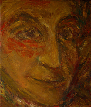 J.S. Bach, 2000 (oil on canvas)