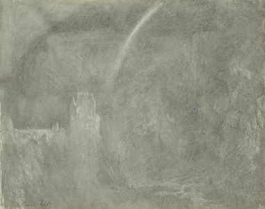 Schloss Eltz (chalk on paper)