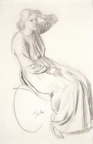 Euphemia Lamb (pencil on paper)