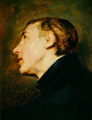 Head of St Anthony (oil on canvas)