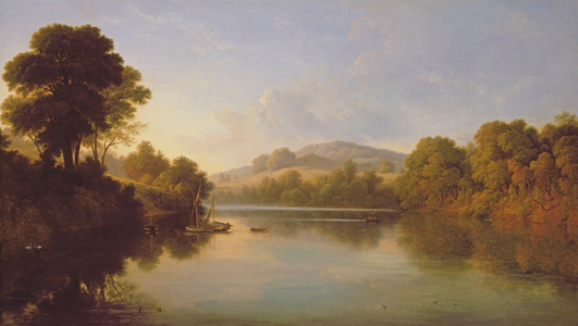 Great Barr, Staffordshire (oil on canvas)