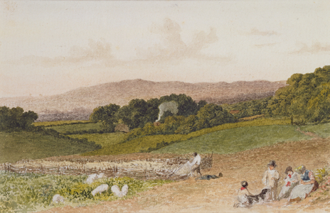 The Turnip Field (w/c on paper)