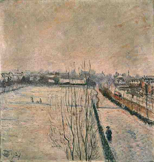 Stamford Brook, London, 1927 (oil on canvas)