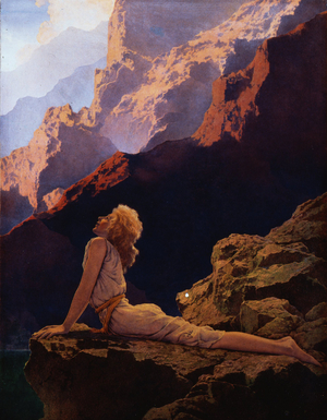 Wild Geese, 1923 (oil on panel)