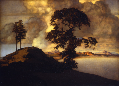Atlas Landscape, 1907-10 (oil on panel)