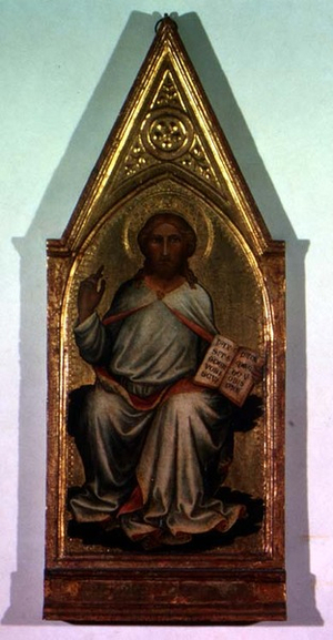 God the Father Blessing (tempera on panel)