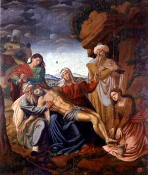 Pieta of the Converted (oil on panel)