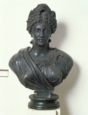 Bust representing Ceres, Italian, 16th century (bronze)