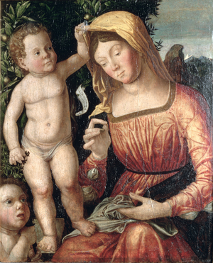 Madonna Sewing