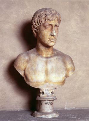 Bust of Augustus, Roman (marble)