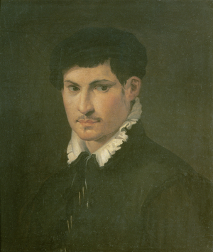 Portrait of a Young Man, c.1540 (oil on panel)