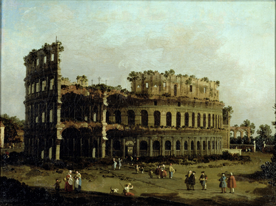 The Colosseum (oil on canvas)