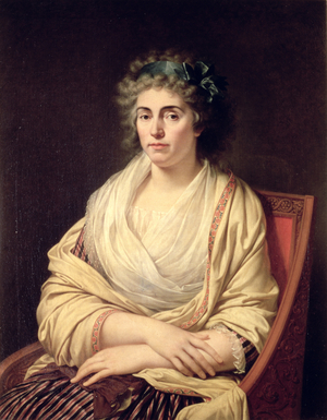 Louise Maximilienne Caroline, Countess of Albany (1752-1824) (oil on canvas)