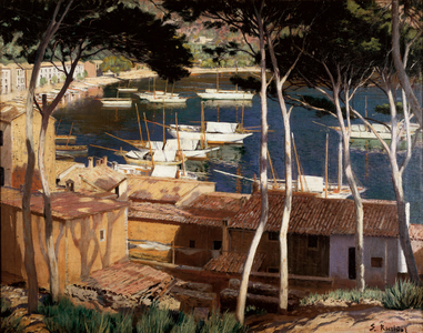 Port de Soller, 1900s (oil on canvas)