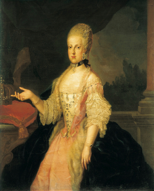 Portrait of Marie Caroline of Austria