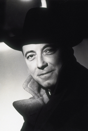 Portrait of Marcel Carne (1906-1996), french filmaker (b/w photo)