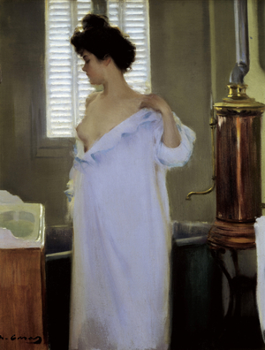 Before the bath, 1894 (oil on canvas)