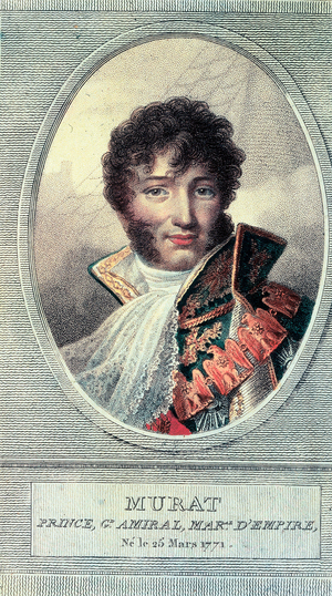 Portrait of the king of Naples Joachim Murat, French military and political man (1767-1815).