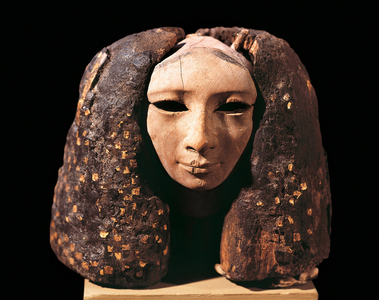 Portrait of a princess, from Lisht, Middle Kingdom, Dynasty XII (wood)