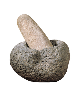 Neolitic art: Palestine mortar in 4000 BC