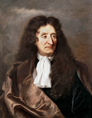 Portrait of Jean de La Fontaine, c.1675-1685 (oil on canvas)