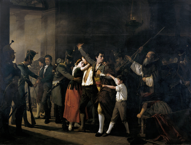 Shooting of the Spanish patriots in Buen Suceso (at dawn on 3 May 1808), 1866 (oil on canvas)