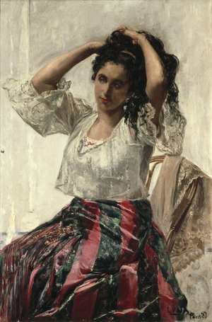 La Mestiza. 1887 (painting)