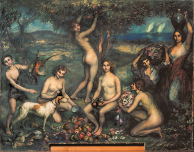 Allegory of the Spring, 1920 (oil on canvas)